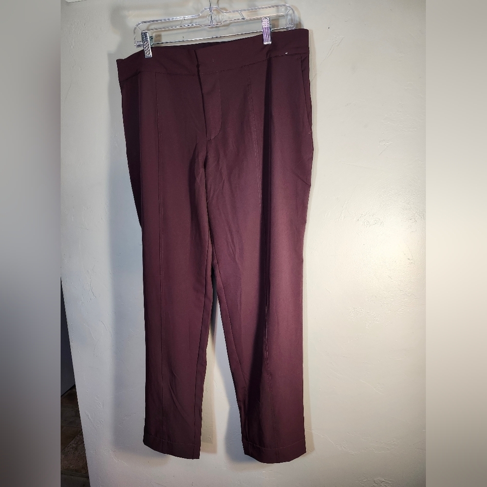 Mondetta Dress Pants Chocolet Brown NWOT lined Sz 12